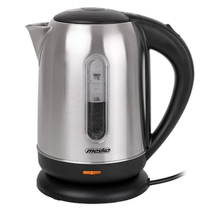 Mesko Home MS 1288 czajnik elektryczny 1,7 l 2200 W Czarny, Stal nierdzewna