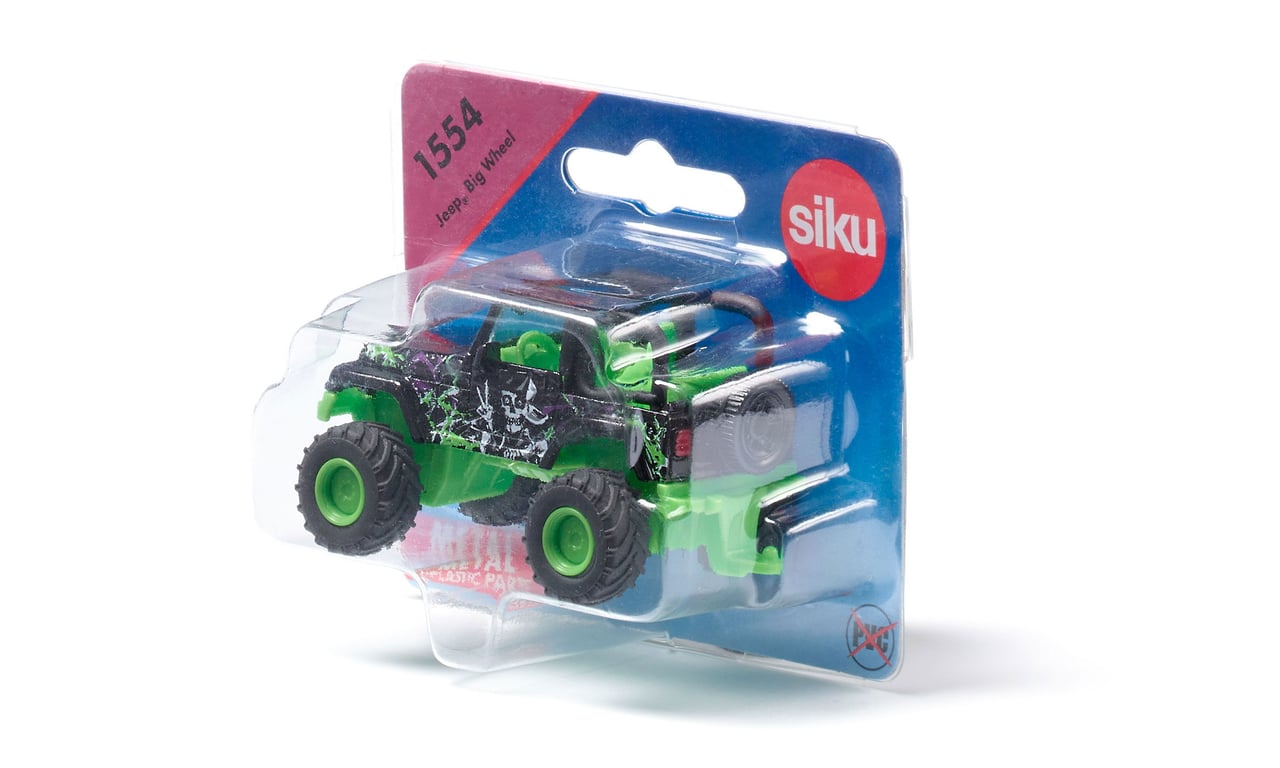 Siku Jeep ‘Big Wheel Model pojazdu off-road Wstępnie zmontowany