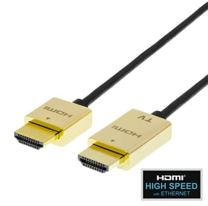 Deltaco 00100012 kabel HDMI 3 m HDMI Typu A (Standard) HDMI Typu D (Micro) Czarny, Złoto