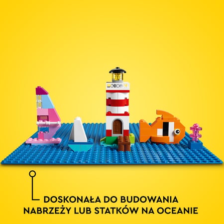 LEGO Classic Niebieska płytka konstrukcyjna