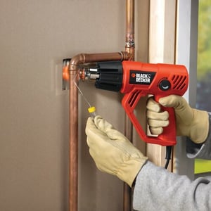 Black & Decker KX2001K värmepistol Varmluftspistol 500 l/min 600 °C 2000 W Svart, Orange