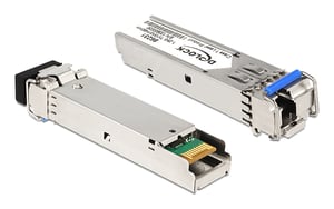 DeLOCK 86231 Netzwerk-Relaismodul, Glasfaser, 1000 Mbit/s, SFP