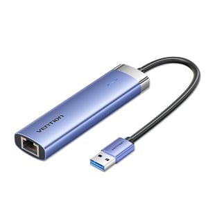 Vention TGFSB USB 3.2 Gen 1 (3.1 Gen 1) Type-A Hubs and Concentrators, 5000 Mbit/s, Blue