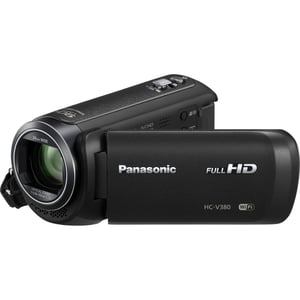 Panasonic HC-V380EG-K Handheld Digital Camera, 2.51 MP MOS BSI, Full HD, Black