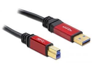 DeLOCK 3.0m USB 3.0 A-B kabel USB USB 3.2 Gen 1 (3.1 Gen 1) 3 m USB A USB B 5 Gbit/s