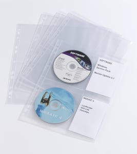 Durable 5238-19 40-Disc Case, Clear