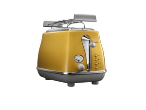 De’Longhi Icona Capitals 2-Cup 900 W Yellow