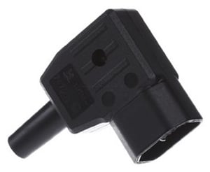 Bachmann 915.172 C14 Electric Power Plug, Black