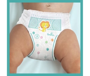 Pampers Sensitive 8006540068632 wilgotna chusteczka dla dzieci 132 szt.