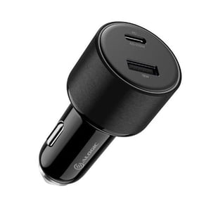 ALOGIC CRCA100C1 Ladegerät für mobile Geräte: Laptop, Smartphone, Smartwatch, schwarz, Zigarettenanzünder, Schnellladung, automatisch