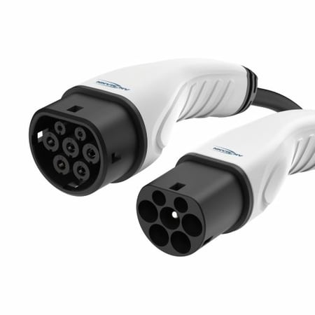 Ansmann 1900-0117 kabel do ładowania pojazdów elektrycznych Czarny Typ 2 3 5 m