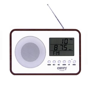 Camry Premium CR 1153 radio Przenośny Cyfrowy Brązowy, Szary, Biały