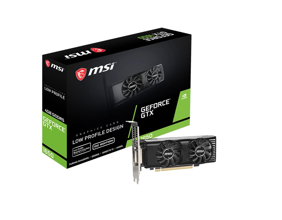 GeForce GTX 1650 4GT LP