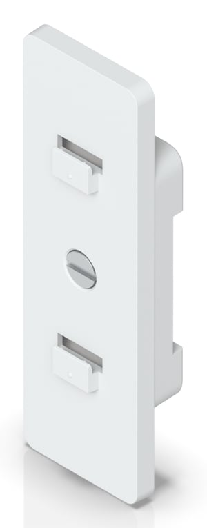 Ubiquiti UACC-Switch-DIN Weißes Polycarbonat (PC)