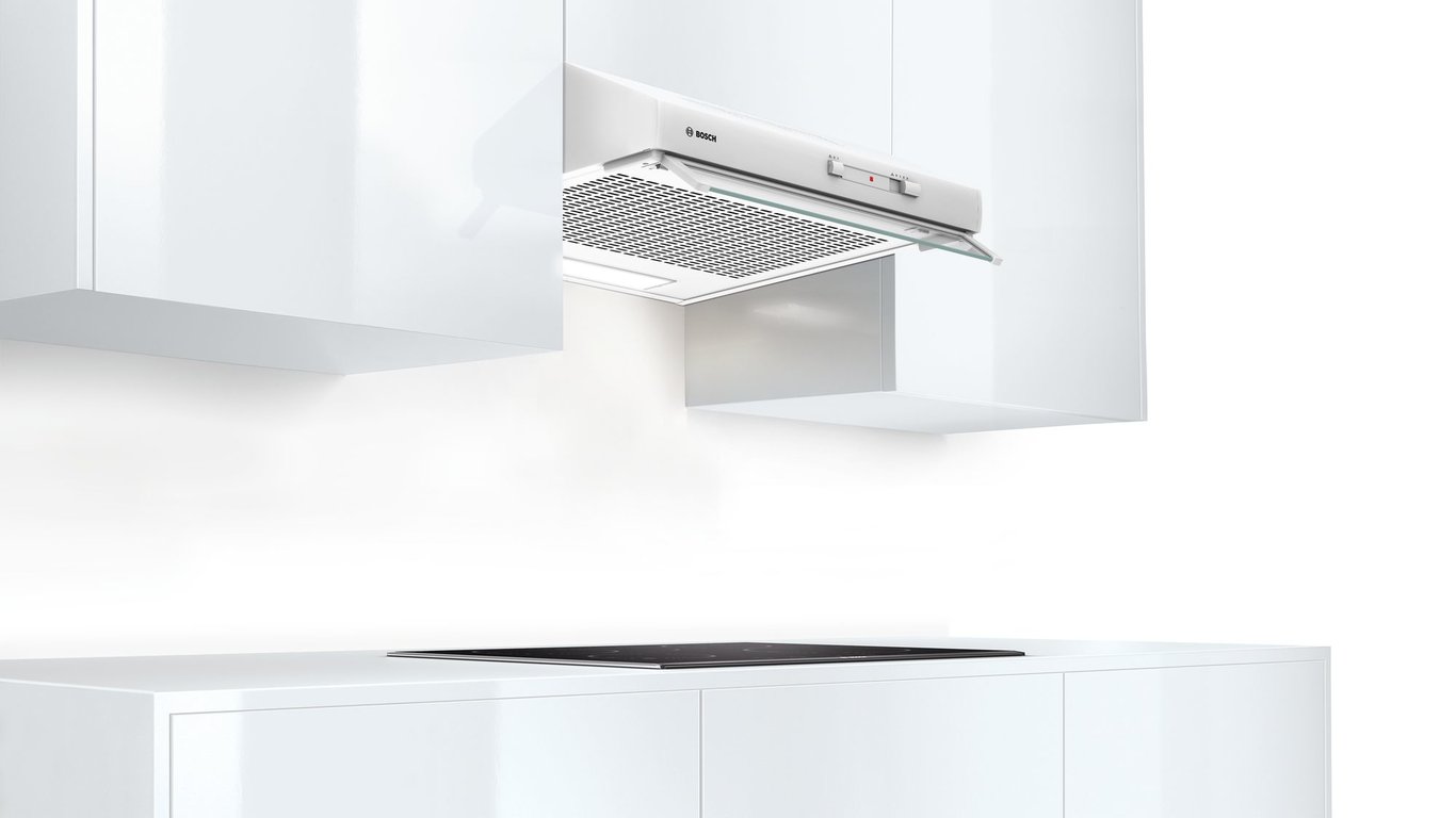 Bosch Serie 2 DUL62FA21 okap kuchenny Naścienny Biały 250 m³/h