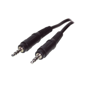 2GO 351021 kabel audio 1,5 m 3.5mm Czarny