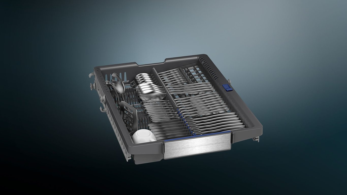 Siemens iQ500 SR65ZX23ME zmywarka W pełni wbudowany 10 komplet.