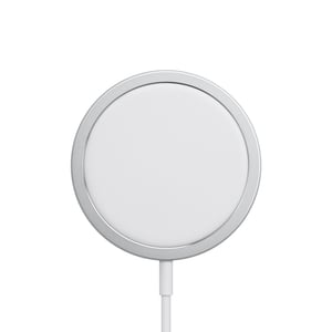 Apple MagSafe Headphones, Silver Smartphone, White Wireless Charging, Internal
