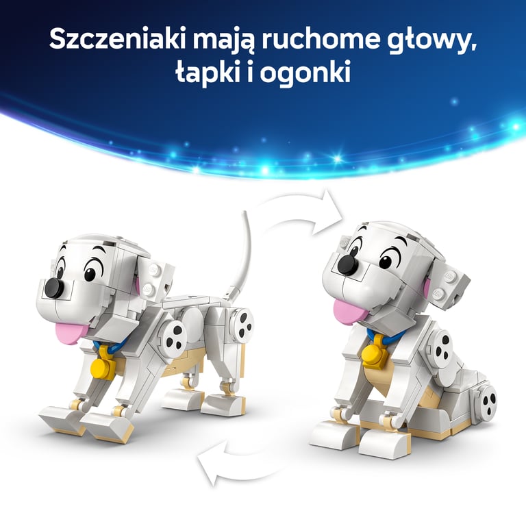 LEGO Disney 101 dalmatyńczyków — Szczeniaczki Szczęściarz i Penny