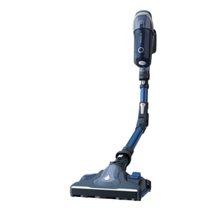 Rowenta X-Force RH9690 2-i-1-dammsugare med stativ, batteri, för torr- och våtrengöring, påsfri, 0,55 l, blå, grå