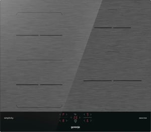 Gorenje GI6421SYB Czarny, Szary Wbudowany 59.5 cm Płyta indukcyjna strefowa 4 stref(y)