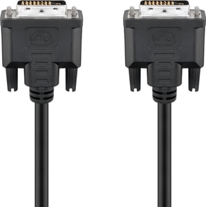 Goobay 68083 kabel DVI 3 m DVI-D Czarny