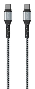 Energizer C521CKSL USB-Kabel 2 m USB-C Schwarz, Silber