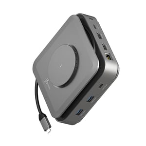 j5create JCD3199-N stacja dokująca Przewodowa USB 3.2 Gen 2 (3.1 Gen 2) Type-C Szary