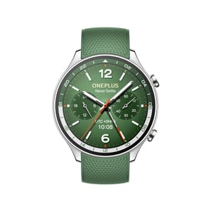 OnePlus Watch 2R 3,63 cm (1.43") AMOLED 46 mm Cyfrowy 466 x 466 px Ekran dotykowy Zielony Wi-Fi GPS