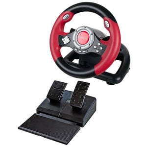 Defender Challenge Mini LE Czarny, Czerwony USB 2.0 Kierownica + pedały PC