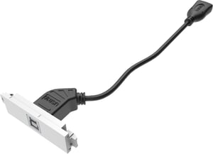 Vision TC3 USBB gniazdko elektryczne USB Biały