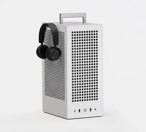 HYTE Revolt 3 Small Form Factor (SFF) Biały