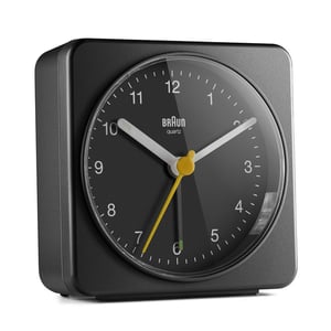 Braun BC03B Kvartsväckarklocka Svart