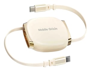 Mobile Origin MO-CB7-BG kabel USB 1 m USB C 0,48 Gbit/s 100 W Beżowy