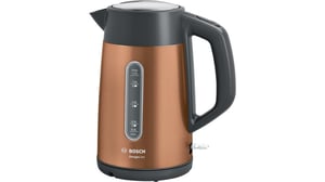 Bosch TWK4P439 Wasserkocher 1,7 l, 2400 W, Schwarz, Gold
