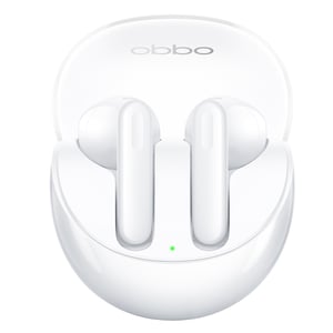 OPPO Enco Air3 True Wireless Stereo (TWS)-hörlurar, in-ear, Bluetooth-samtal/musik, vit