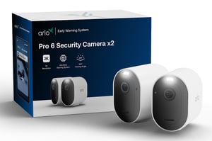 Arlo Pro VMC4270P IP Camera, 2-Pack, Outdoor IP Security Camera 2560 x 1440 px Ceiling / Wall