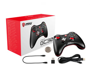 MSI Force GC30 Black USB 2.0 Analog/Digital Gamepad for Android and PC