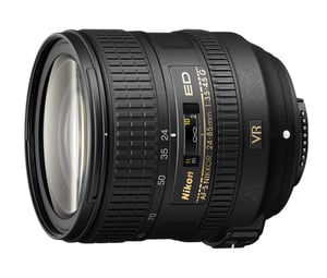Nikon AF-S NIKKOR 24–85 mm f/3,5–4,5G ED VR SLR Schwarz