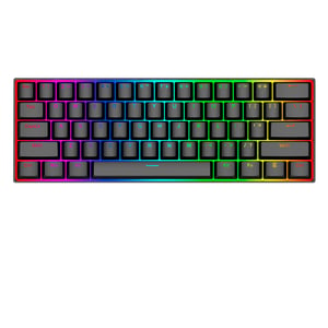 REDRAGON K630RGB RED klawiatura Gaming USB QWERTY Angielski Czarny