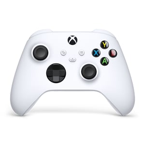 Microsoft Xbox Wireless Controller White Vit Bluetooth/USB-spelkontroll Analog/Digital Xbox Series S, Xbox Series X, Xbox One, Xbox One S, Xbox One X