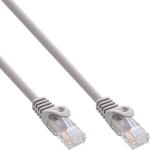 InLine 71407 kabel sieciowy Szary 7,5 m Cat5e U/UTP (UTP)
