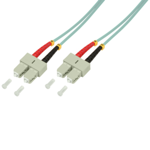 LogiLink 3 m SC-SC InfiniBand-/fiberoptisk kabel, turkos