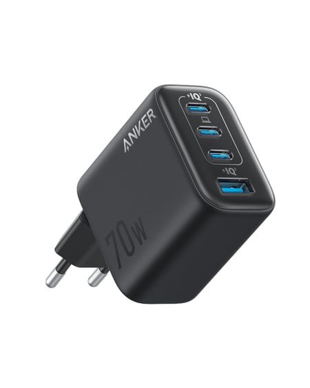 Anker A121C Uniwersalne Czarny Prąd przemienny Szybkie ładowanie Wewnętrzna