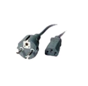 Vivanco 1.8m IEC PC Power Cable, Black, 1.8 m