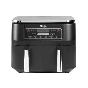 Ninja AF300 Dual 7.6 L Standalone 2470 W Hot Air Fryer, Black