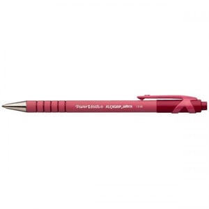 Papermate Flexgrip Ultra Czerwony Przyciskany długopis Średni 12 szt.