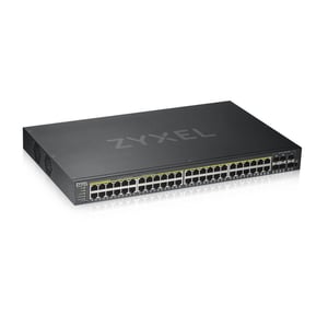 Zyxel GS1920-48HPV2 Managed Gigabit-Ethernet (10/100/1000) PoE-Unterstützung Schwarz