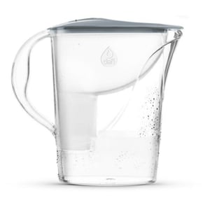 Dafi POZ03151 Water Filter 2.4 L Water Filter Jug, Gray, Translucent
