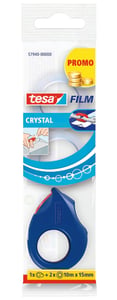 TESA 57940-00000-02 Klebebandspender, Polystyrol, blau, rot
